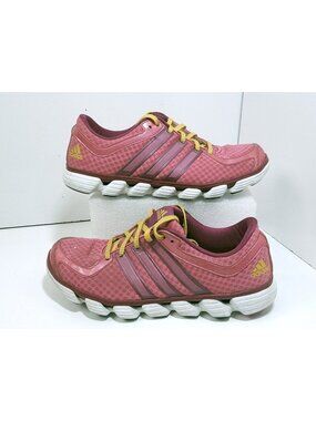 Adidas Liquid G61746 Pink Lace Up Womens Running Shoes Size 10